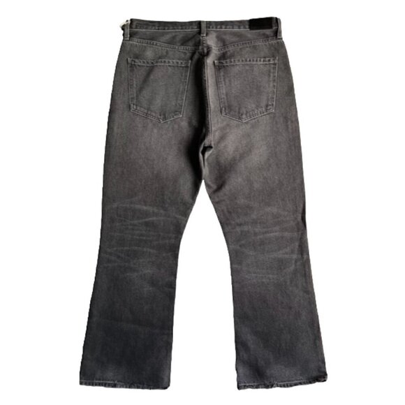 Citizens of Humanity NWT Estella High Rise Ankle Flare Jeans Black Moon Size 31 - Picture 16 of 16